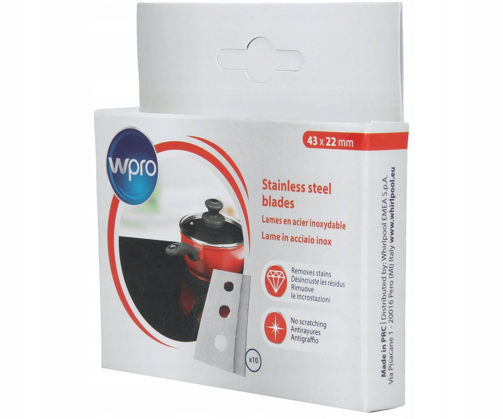 Induction Plate Scraper Blades / Knives Brand Whirlpool