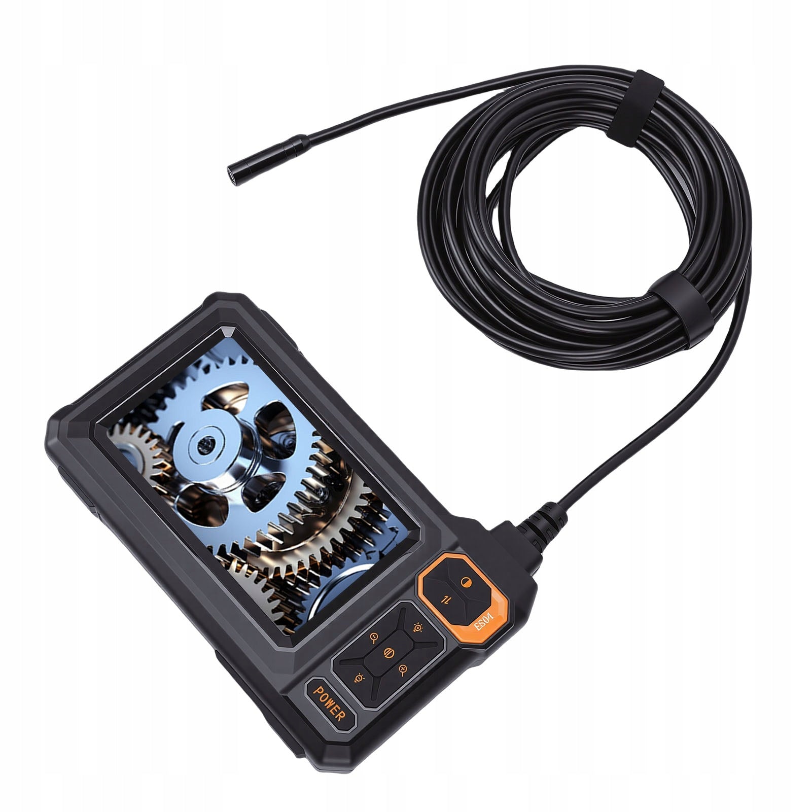 Industrial Endoscopic Borescope Camera With 4,3 Inch 1080P HD 16,4 Screen