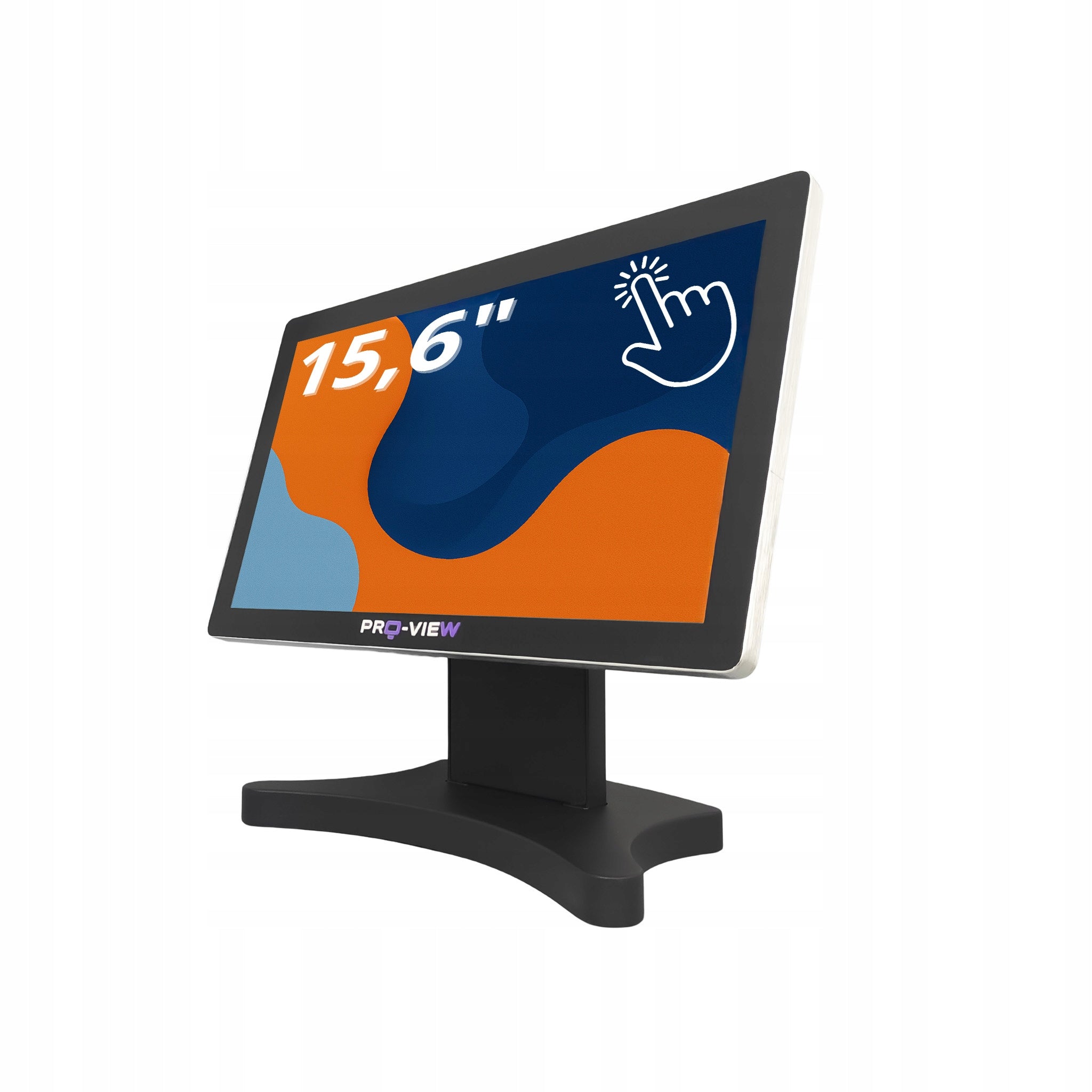 Industrial POS Touch Monitor 15.6", FULLHD, IPS, with Stand