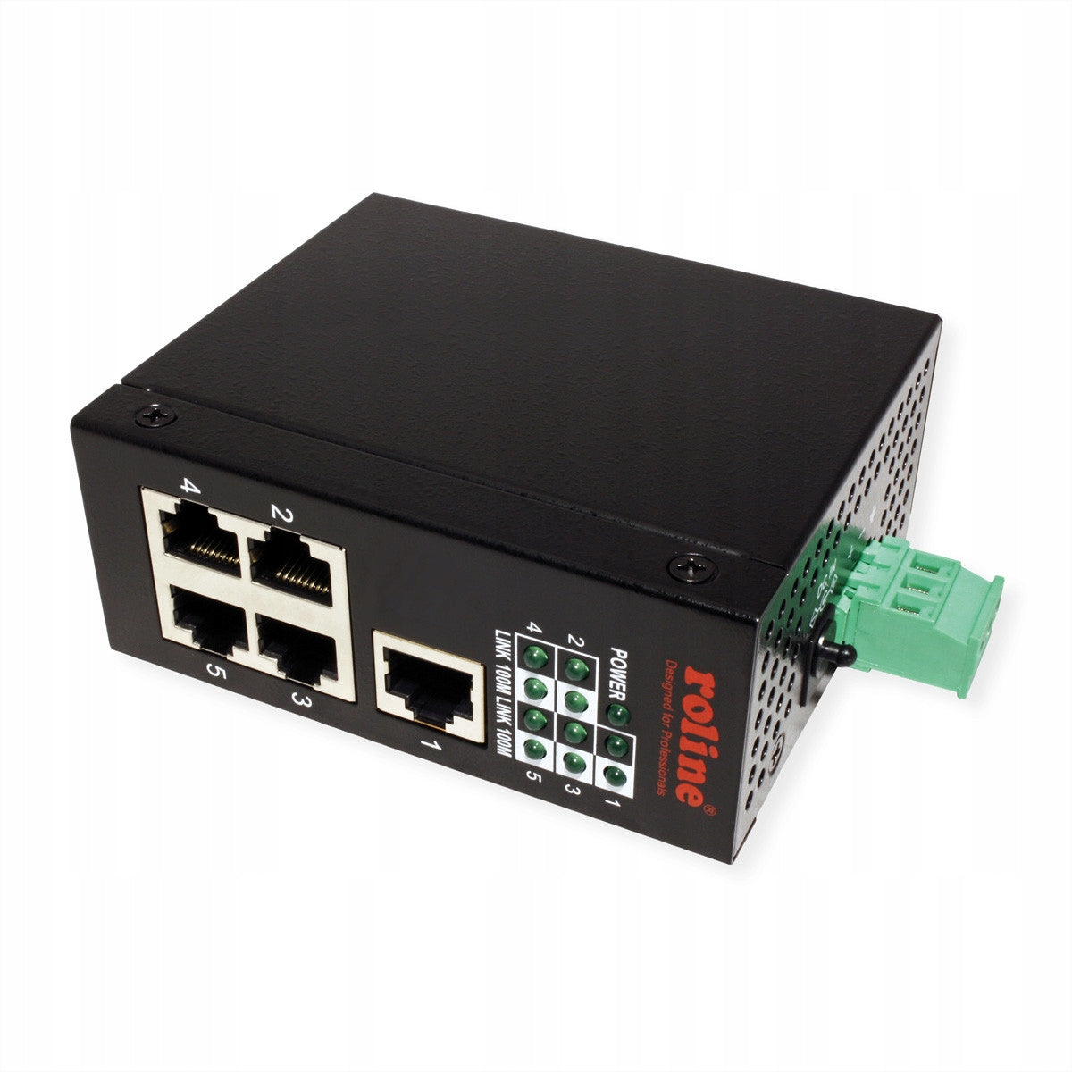 Industrial Switch 5x RJ-45 Unmanaged