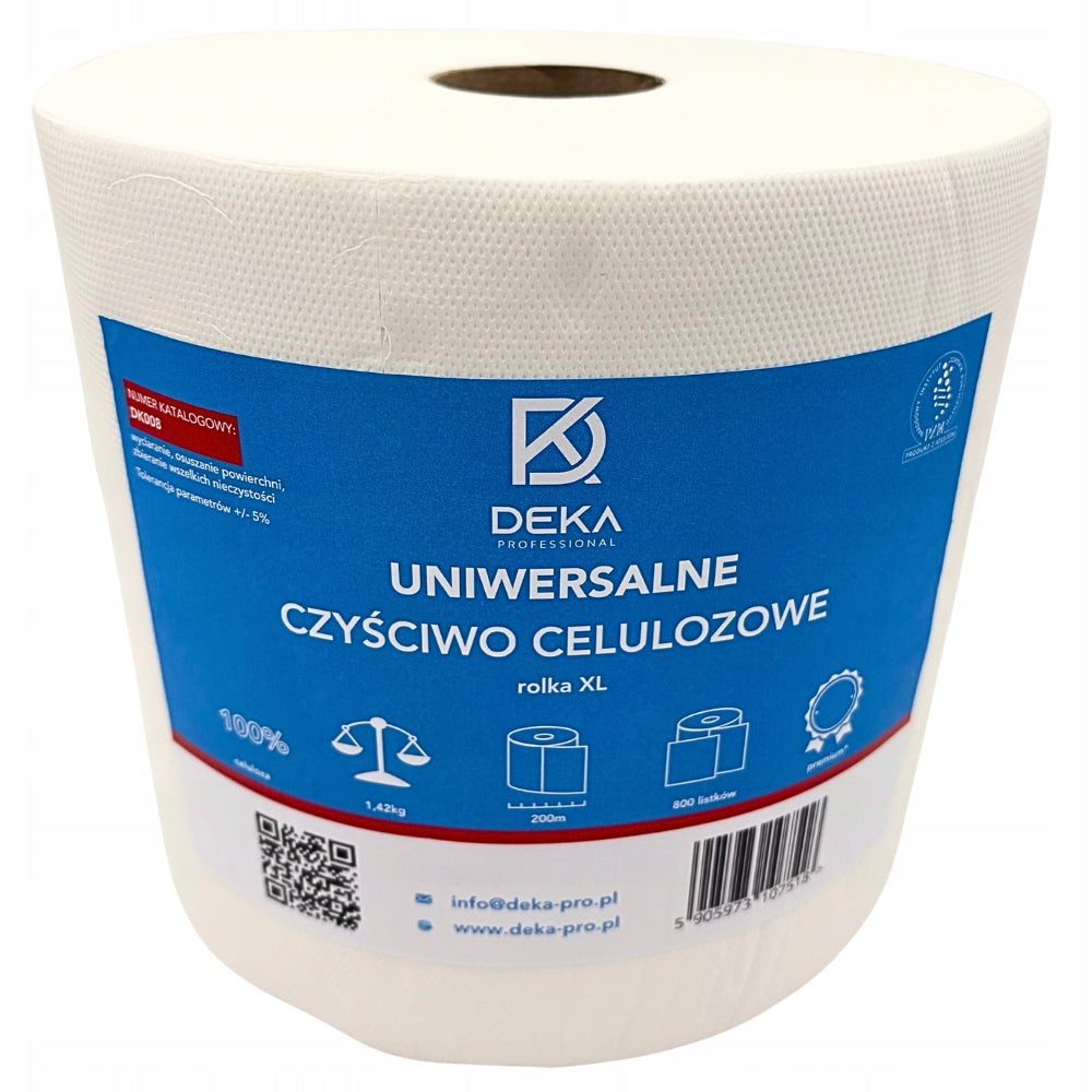 Industrial cleaner white low dust workshop cellulose 2W universal Manufacturer code DK008