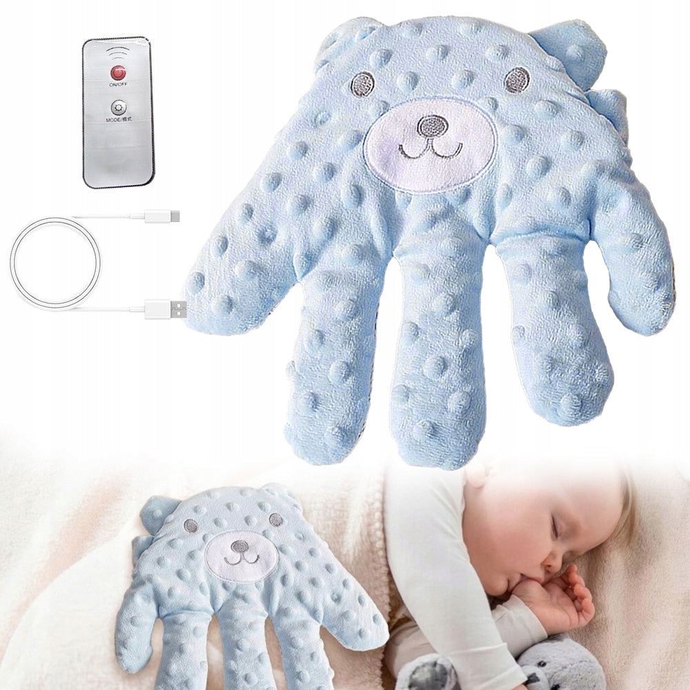 Infant Calming Hand Hugging Sleep with Pilot