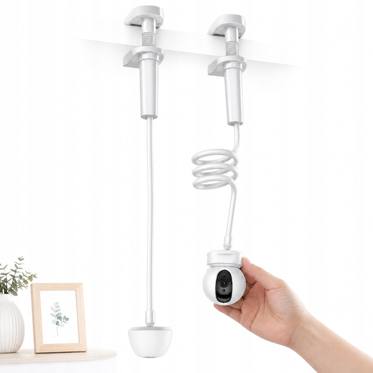 Infant Camera Holder Flexible Adjustable Rotating Crib