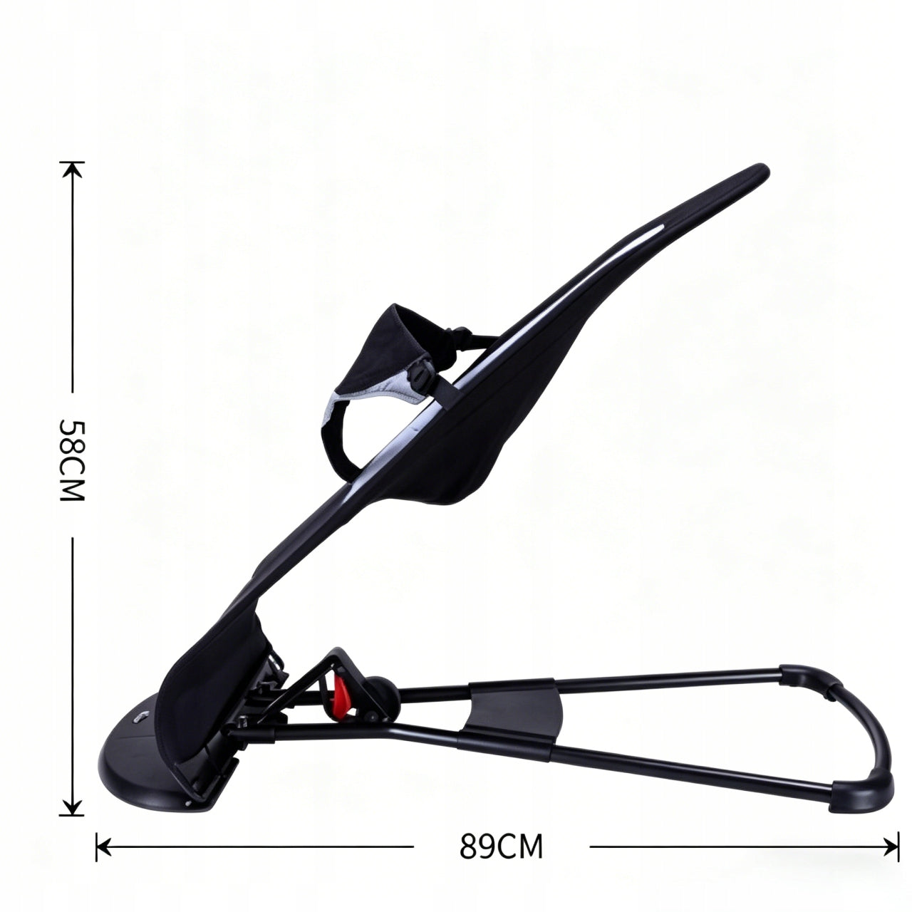 Infant Rocker Cradle Rocker | Black Brand no brand
