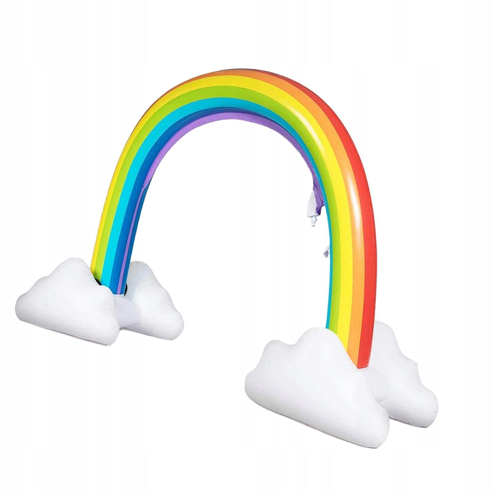 Inflatable Arch Sprinkler Water Toy Rainbow Bridge Outdoor Lawn Sprinkler Model Rainbow Arch