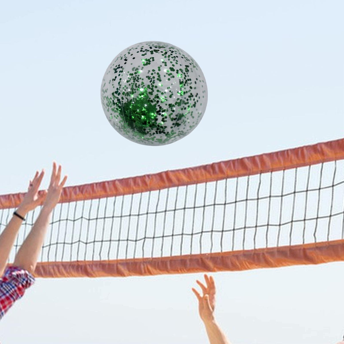 Inflatable Beach Ball Pool Party Gift Enetainment Party Favors 60cm green