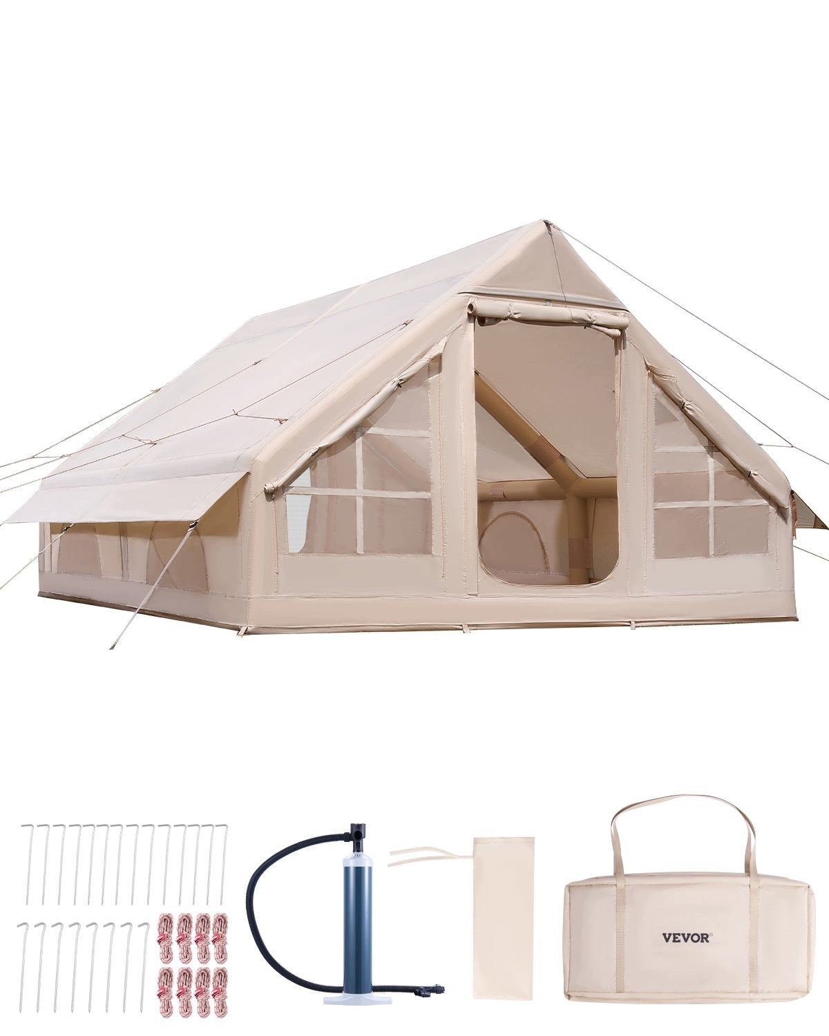 Inflatable Camping Glamping 300x200cm Lightweight Packaging status original