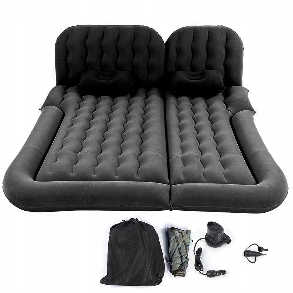 Inflatable Car Mattress Bed for Car Pump, Cushions Black Brand no brand
