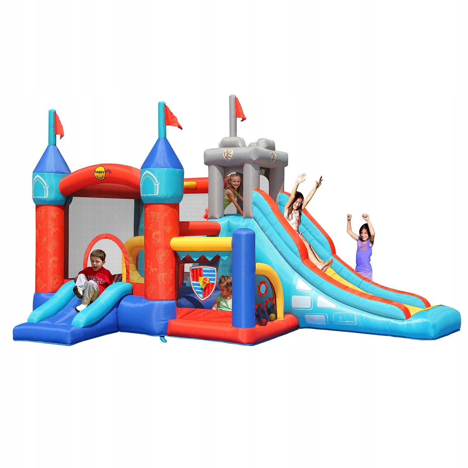 Inflatable Castle GRIFFIN Trampoline HappyHop Blower 13in1 XXL HUGE