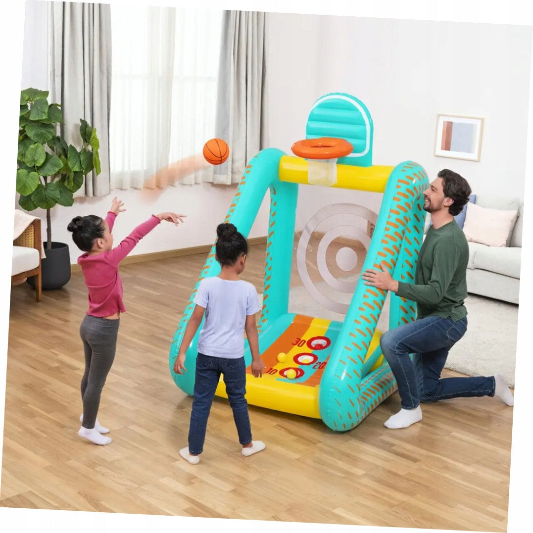 Inflatable Garden Game 3in1 Basketball Throw to Target Bestway 52813 Bestway Character/Title none
