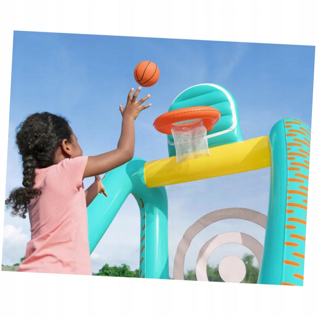 Inflatable Garden Game 3in1 Basketball Throw to Target Bestway 52813 Bestway Kind basketball set