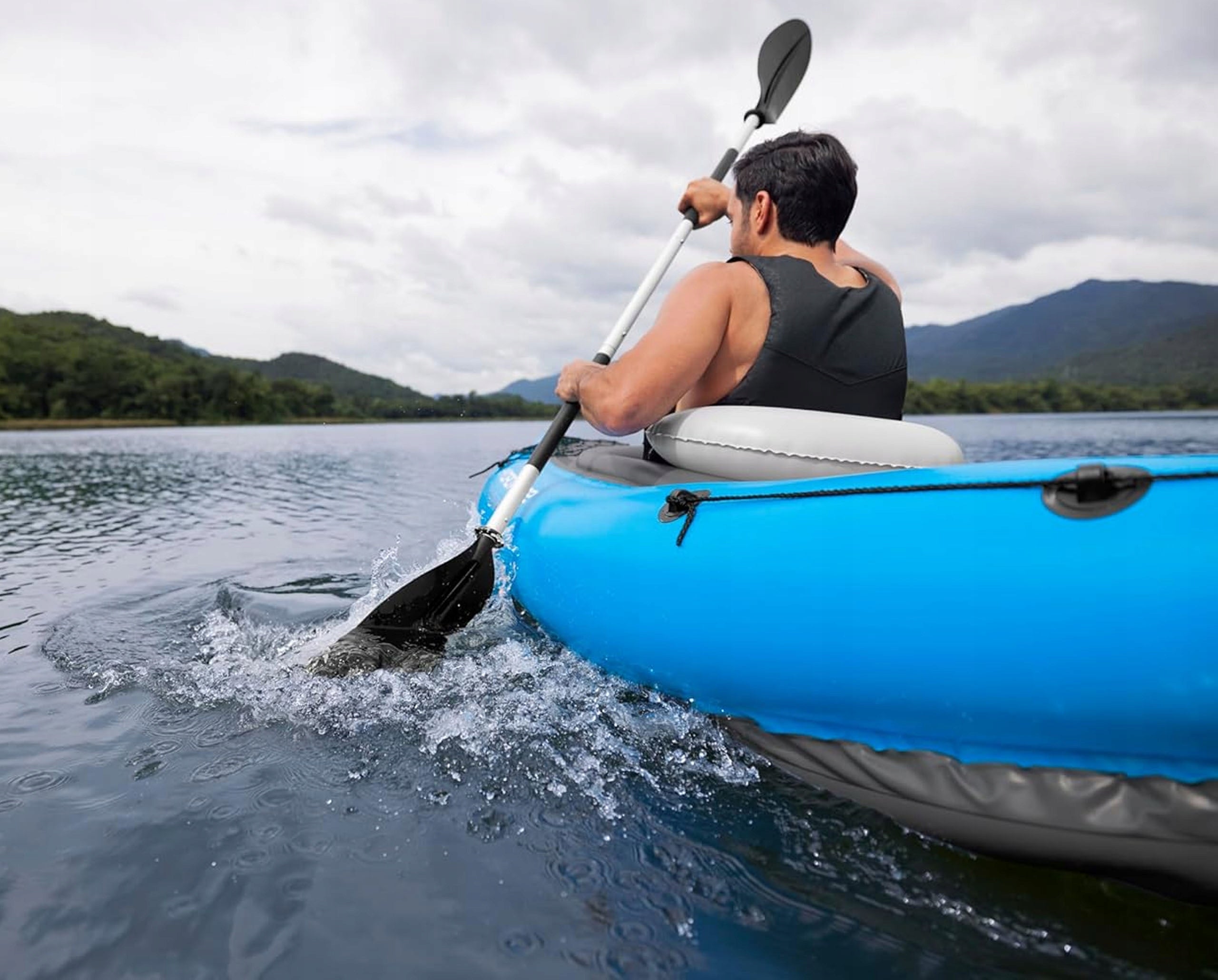 Inflatable KAYAK Cove Champion 275x81cm Bestway paddle pump set Number of seats 1