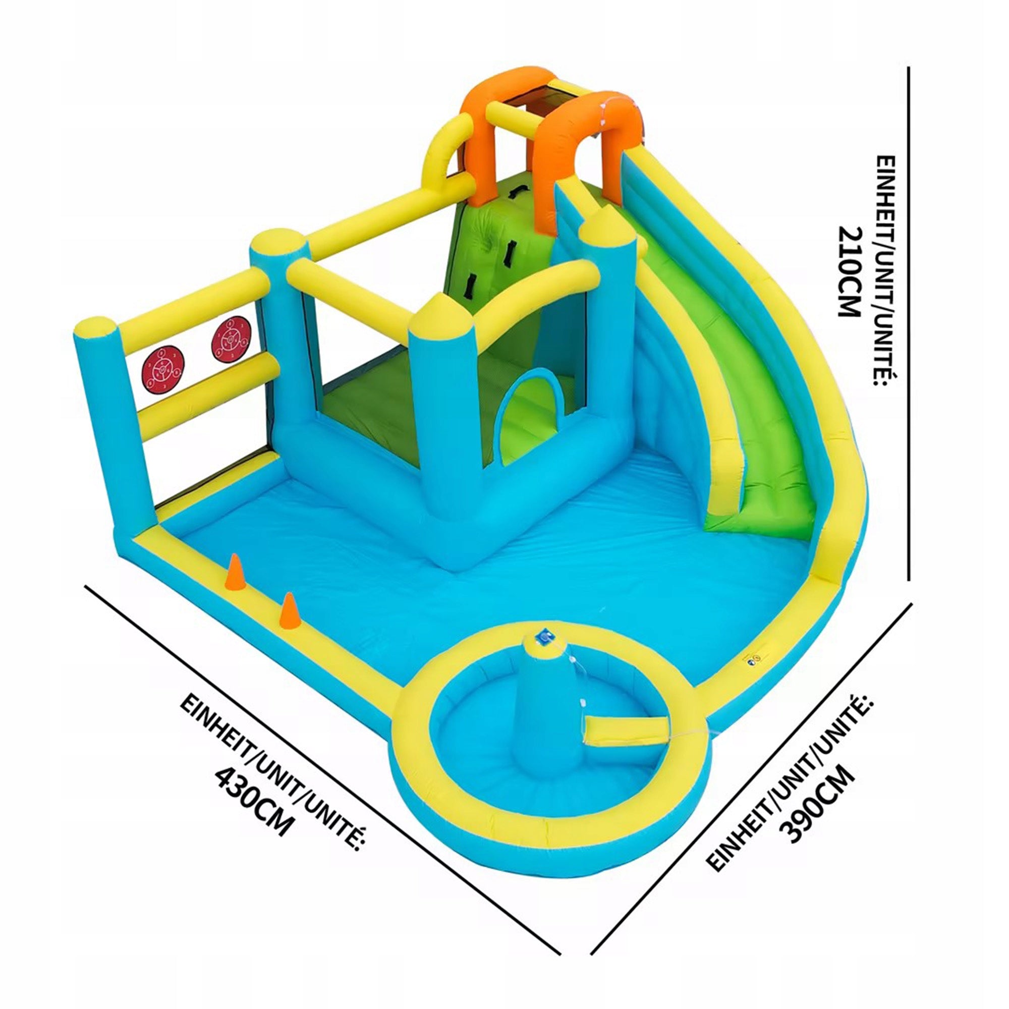 Inflatable Kids' Castles, Water Parks, Water Slides, Pools EAN (GTIN) 8001819922622