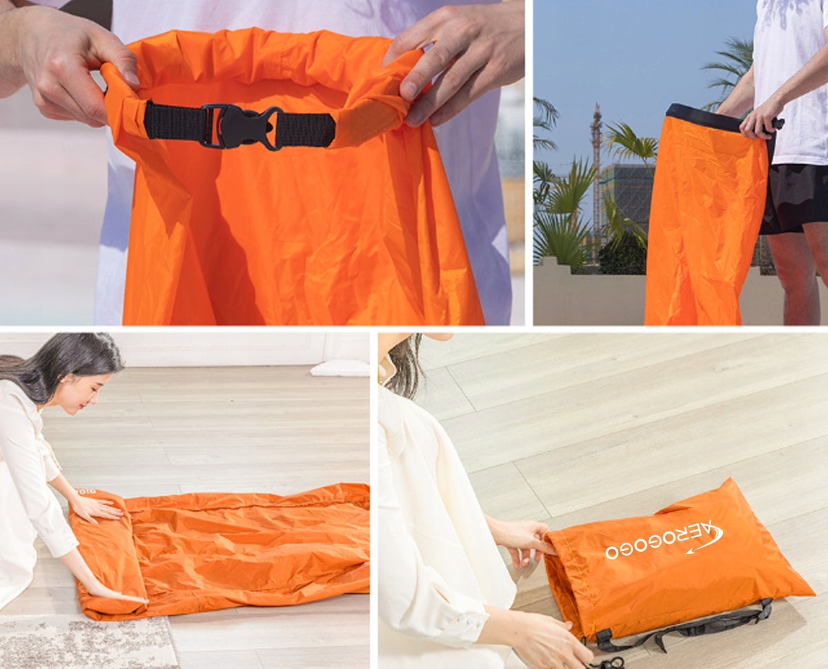 Inflatable MATTRESS automatically SUN LOUNGER AEROGOGO CL1 COMFORTABLE Brand Aerogogo