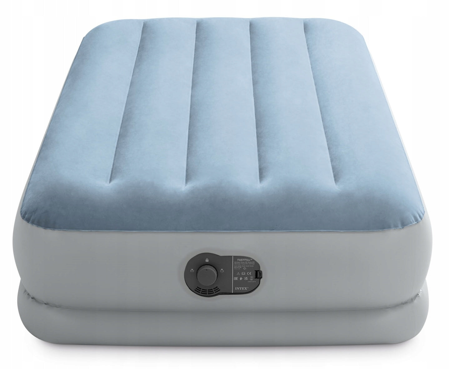 Inflatable Mattress Tourist 1-Person 191x99x36cm Intex Built-in Pump