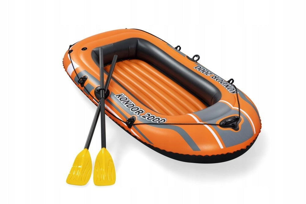Inflatable Pontoon Bestway 188x98 Adult and Child + PADDLES AND PUMP