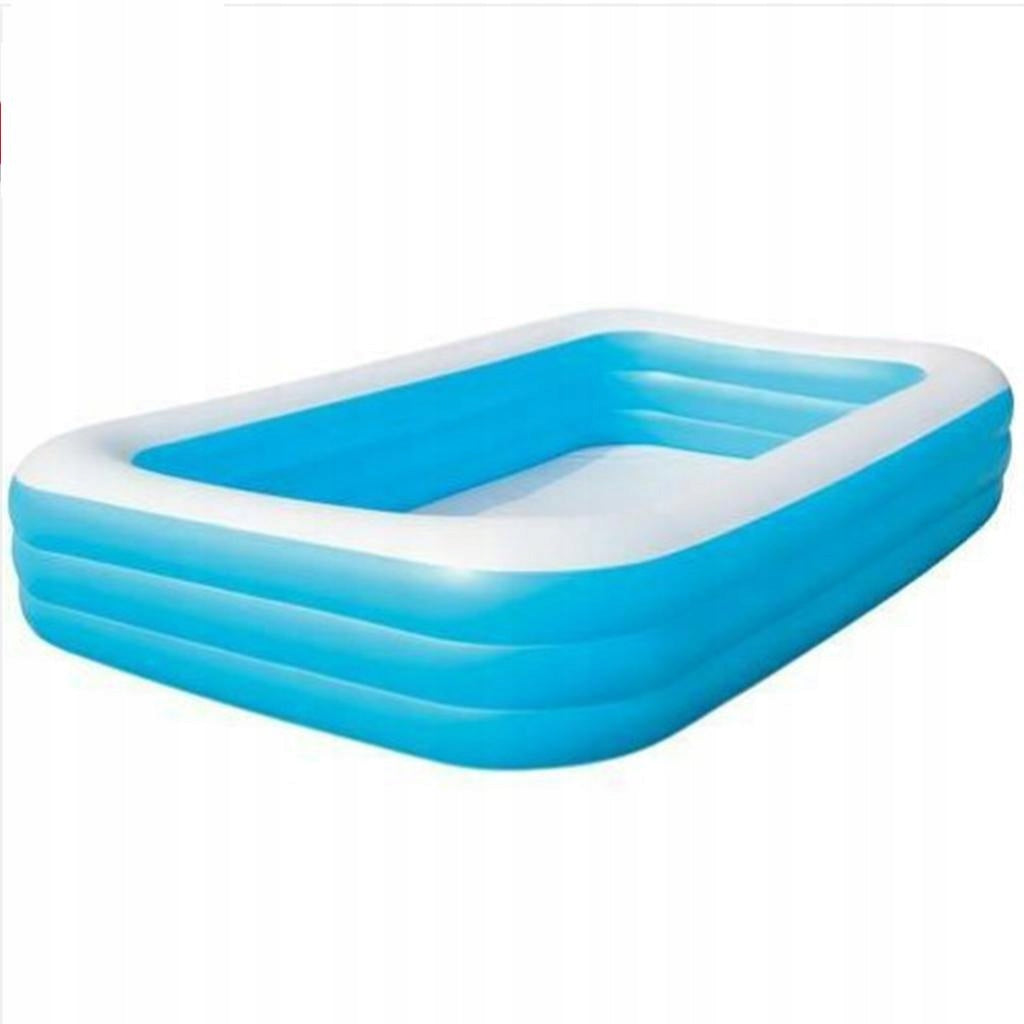 Inflatable Pool Family Layer Durable Paddle Garden Bathtub 2.6m