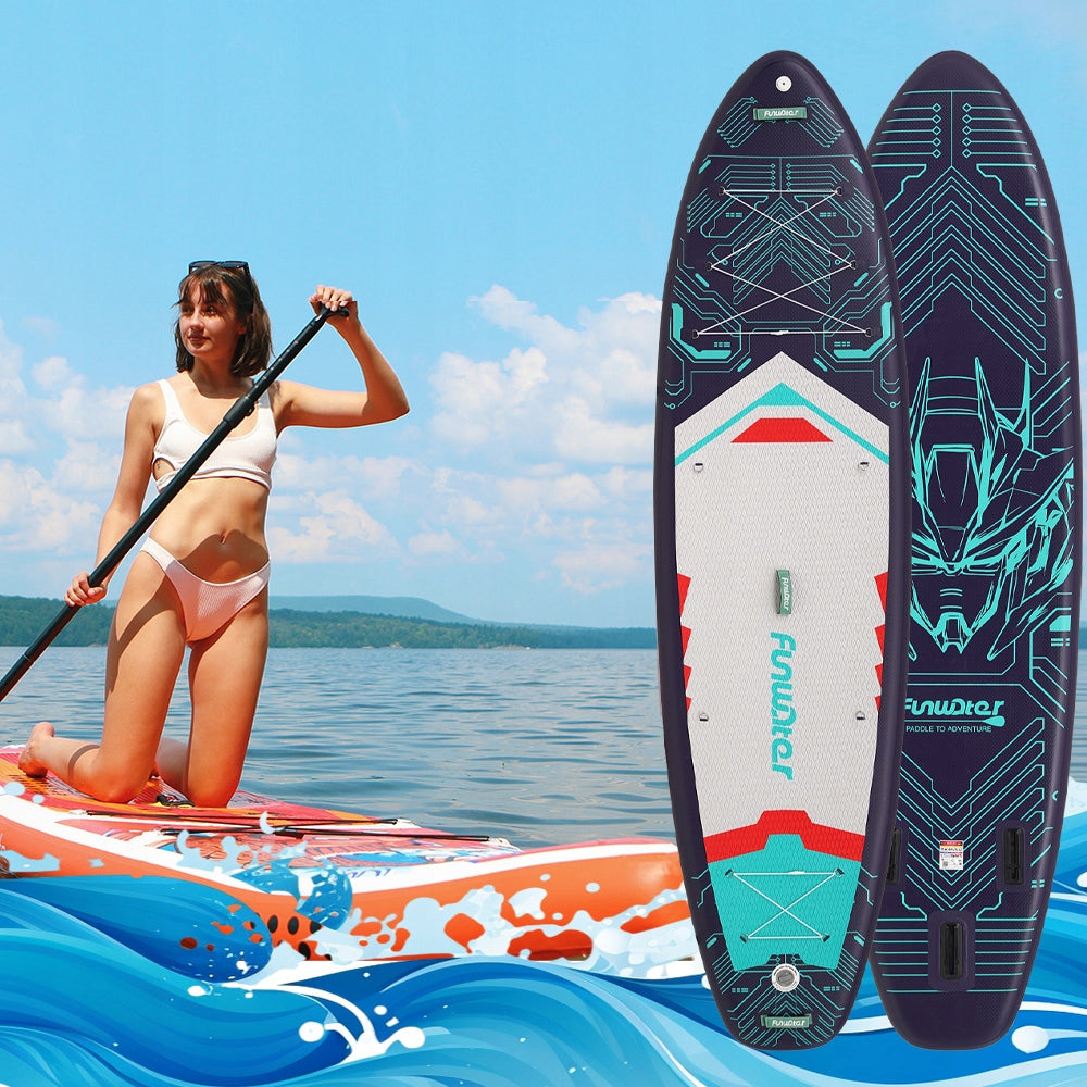 Inflatable SUP Board for Swimming Stand Up Paddleboard 350*90*15cm 200KG PL Packaging status original