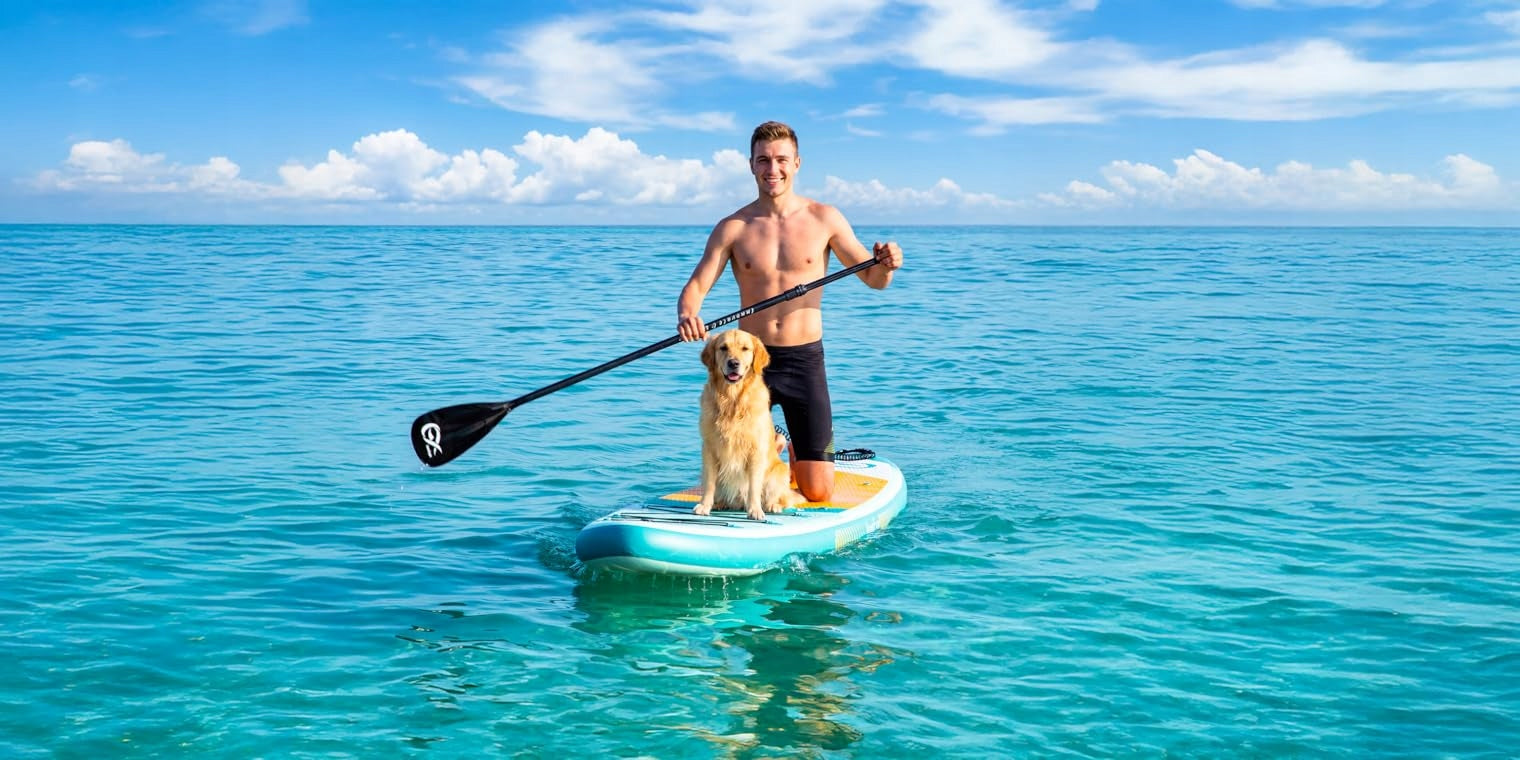 Inflatable SUP board anti-slip, comfortable for everyone 190KG 11" Length 335 cm