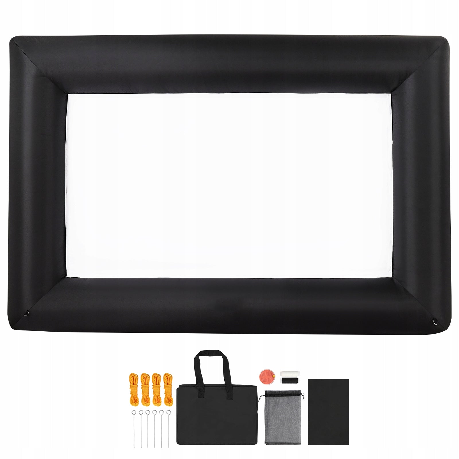 Inflatable Screen 360x160x238CM 120W 16:9 Projection Screen For Home