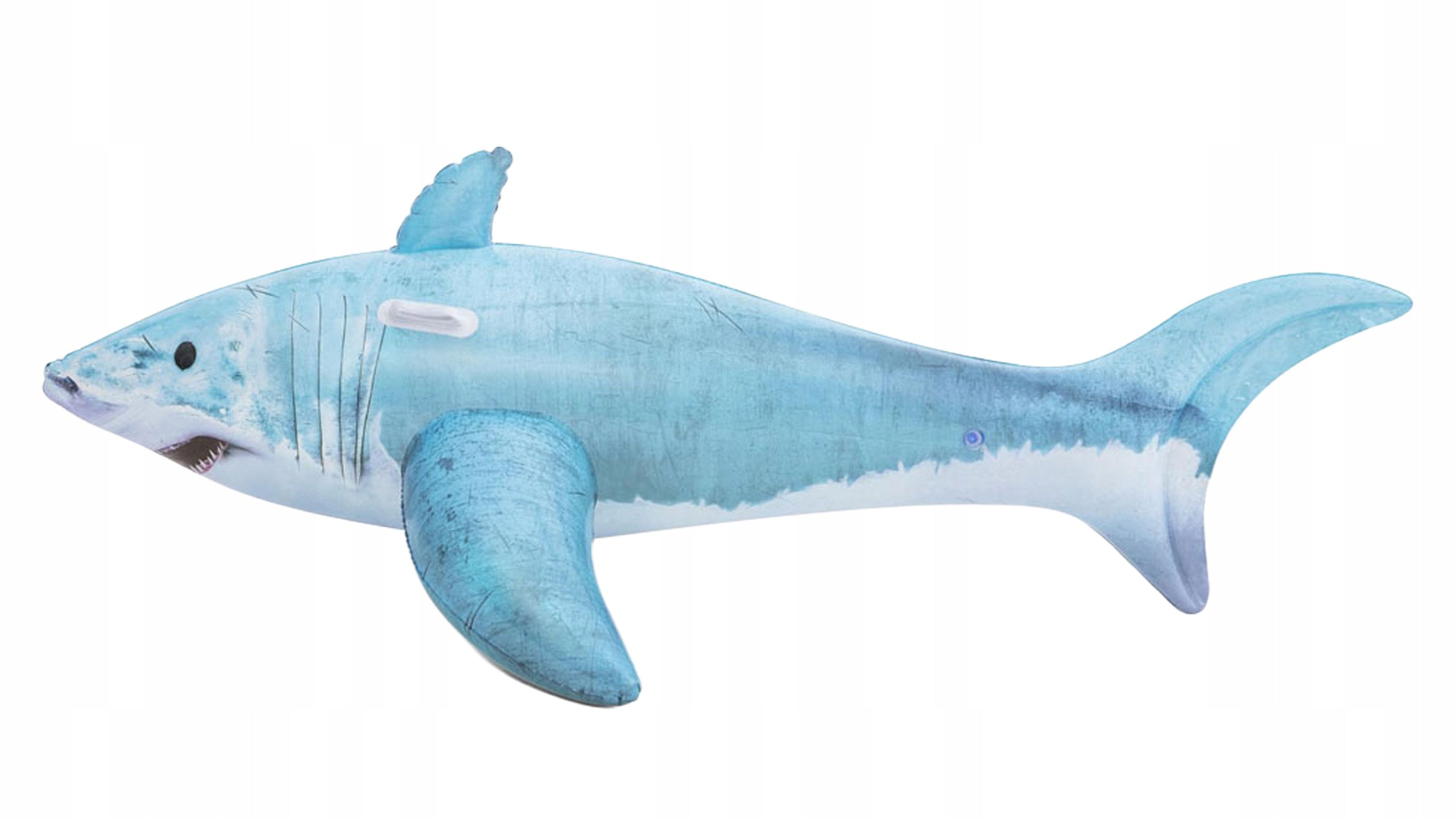 Inflatable Shark Mattress for Swimming Pool Water for Kids 183 x 102 cm Diameter 178 cm
