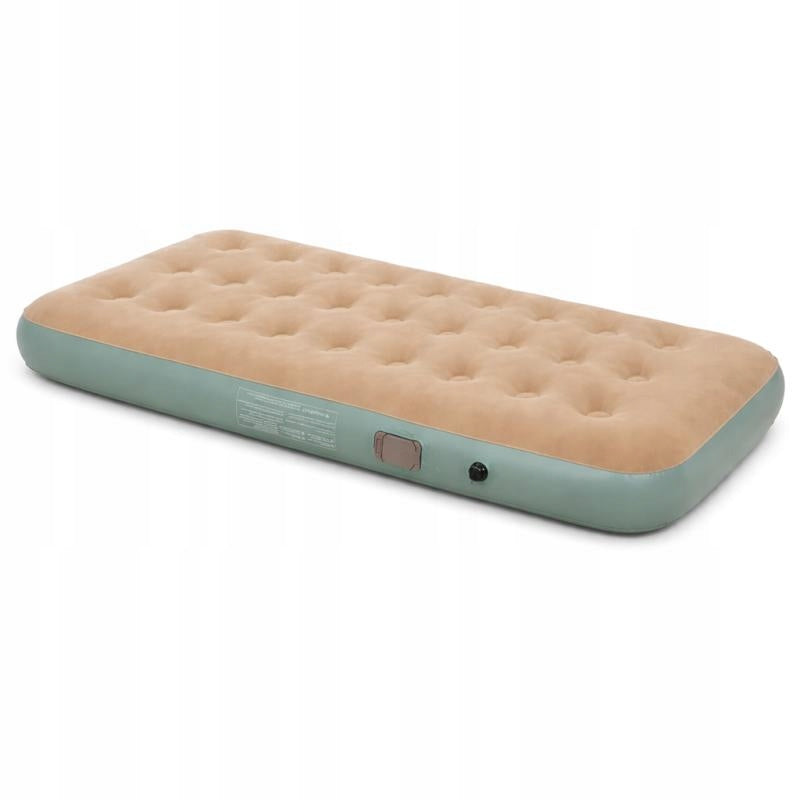 Inflatable Single Mattress Auto Pump 190×100×25 cm PVC Velwet