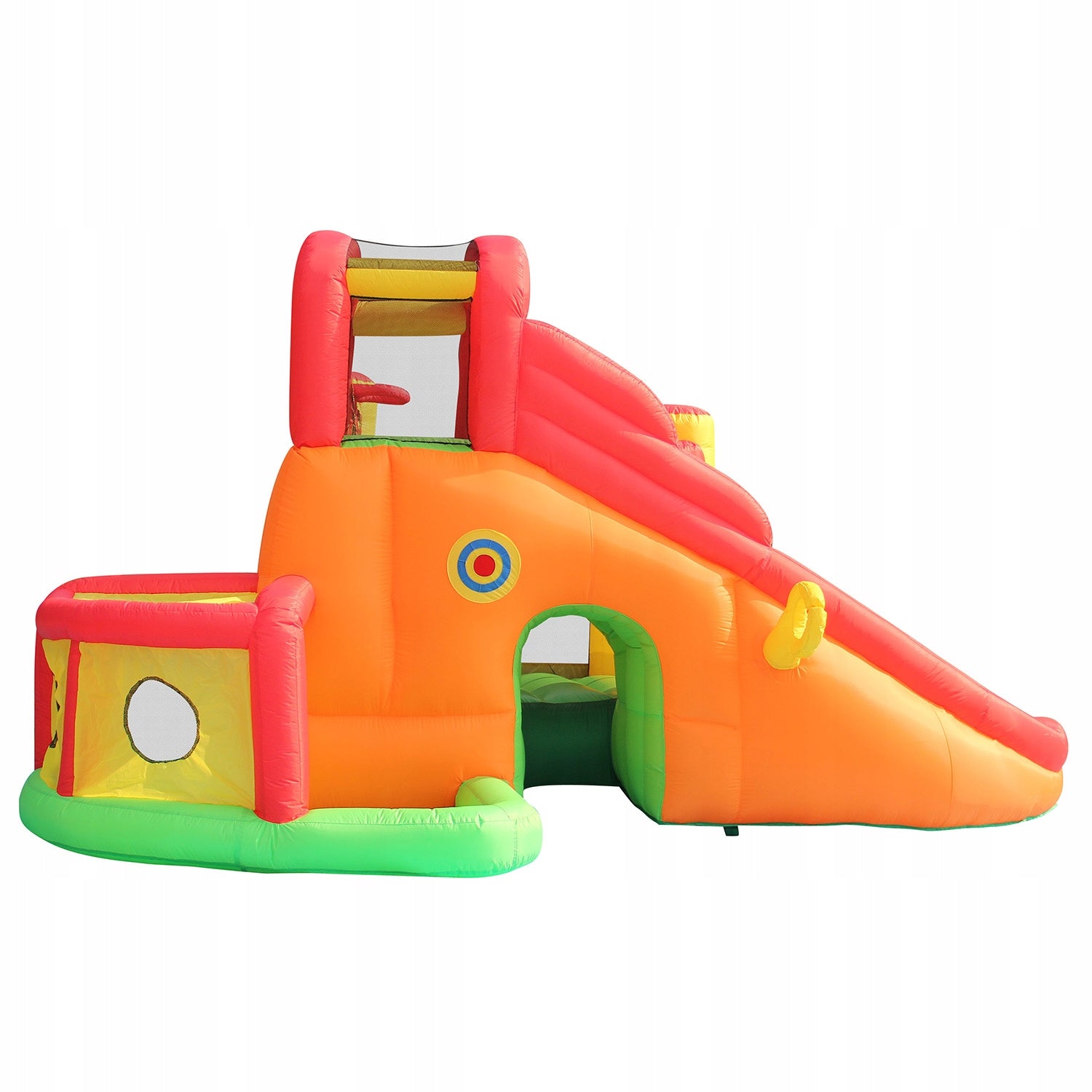 Inflatable Square Toys 11in1 blower castle long slide lots of attractions Kind Inflatable