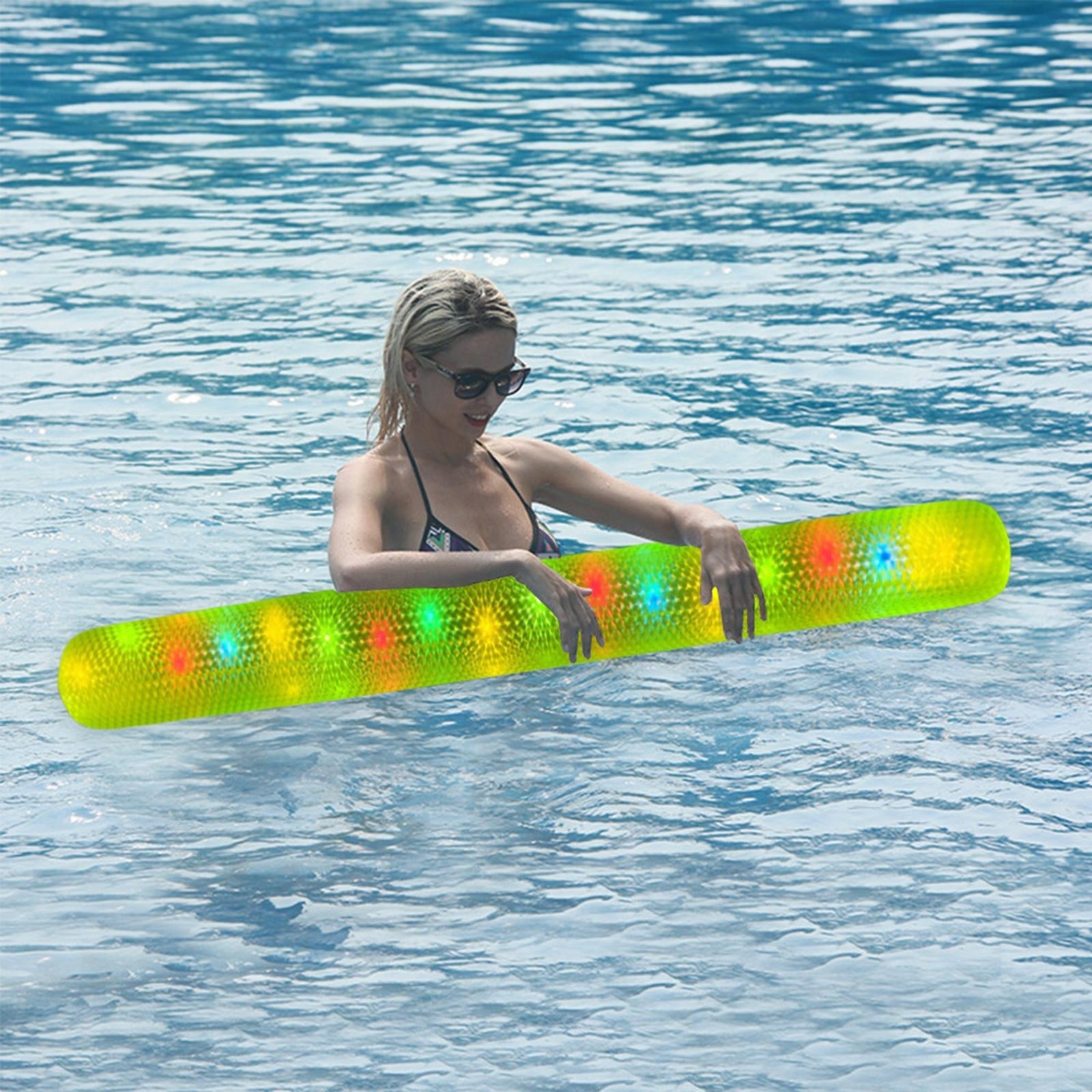 Inflatable Swim Pool Noodle 165cmx17cm Pool Inflatable Stick Lake Green Kind other