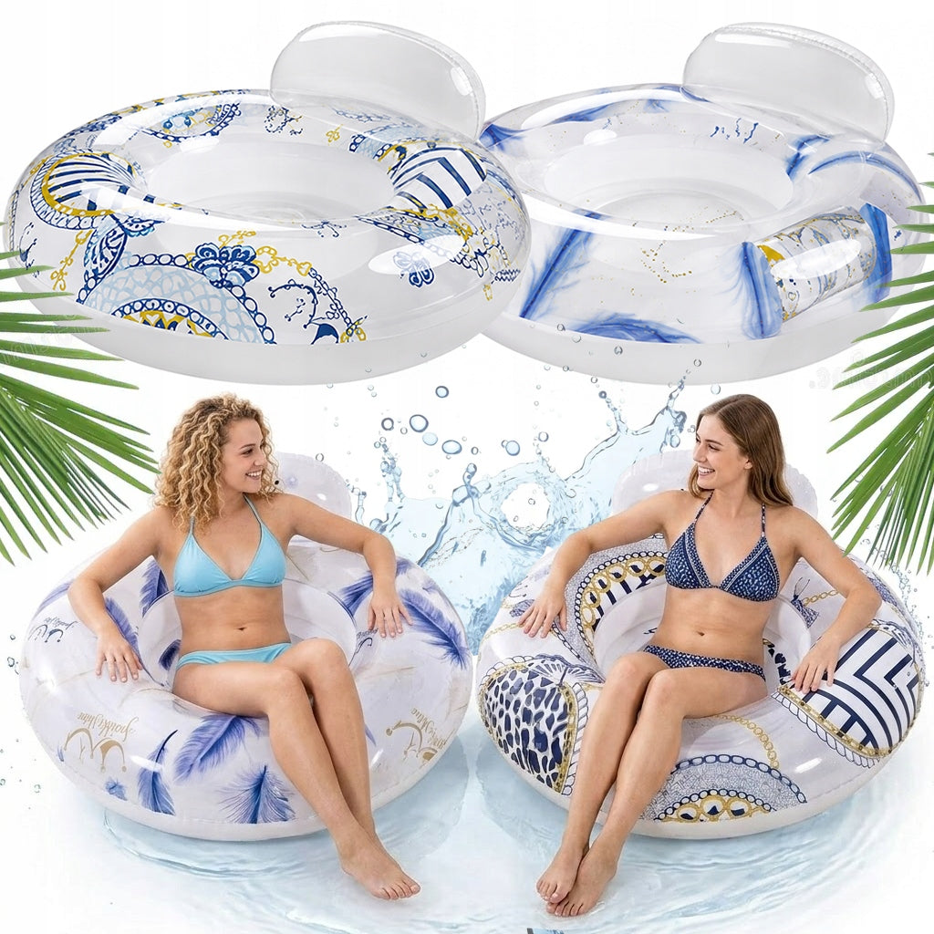 Inflatable Swimming Chair With Mesh Mattress Premium Jilong