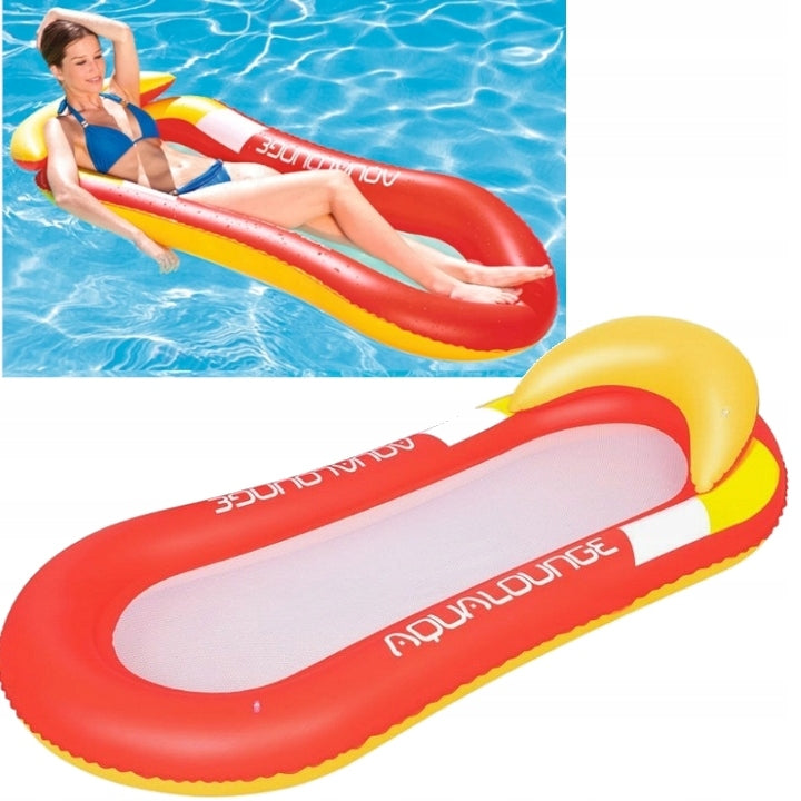 Inflatable Swimming Mattress with Mesh Sun Lounger Water Hammock Mesh Brand Nobo Kids