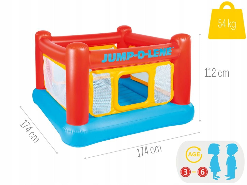 Inflatable Trampoline Castle Jump-O-Lene Intex 48260 MODEL 2026 Packaging status original
