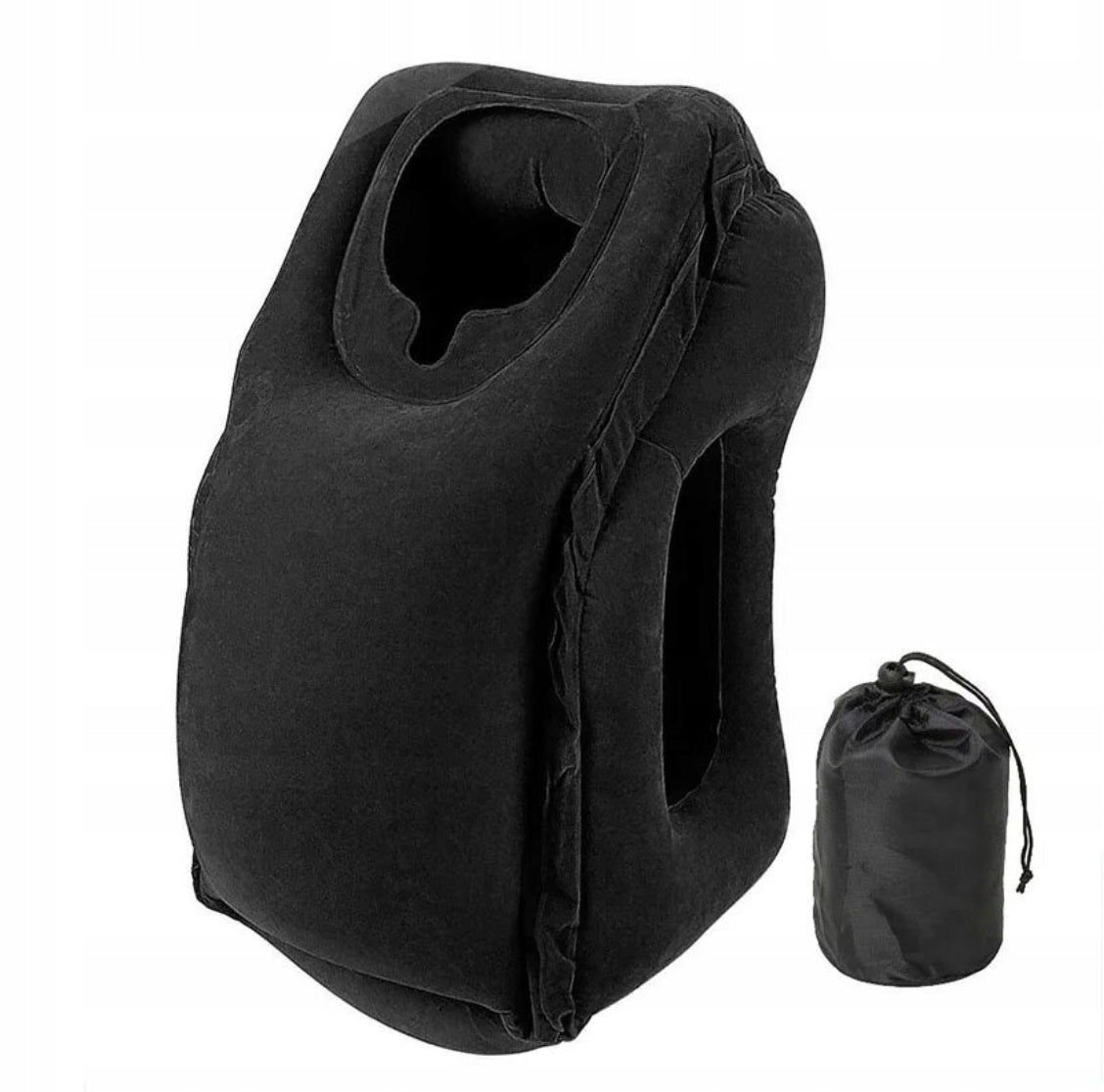 Inflatable Travel Pillow Pumped Tourist For Car Airplane Sleeping Manufacturer code 84704464
