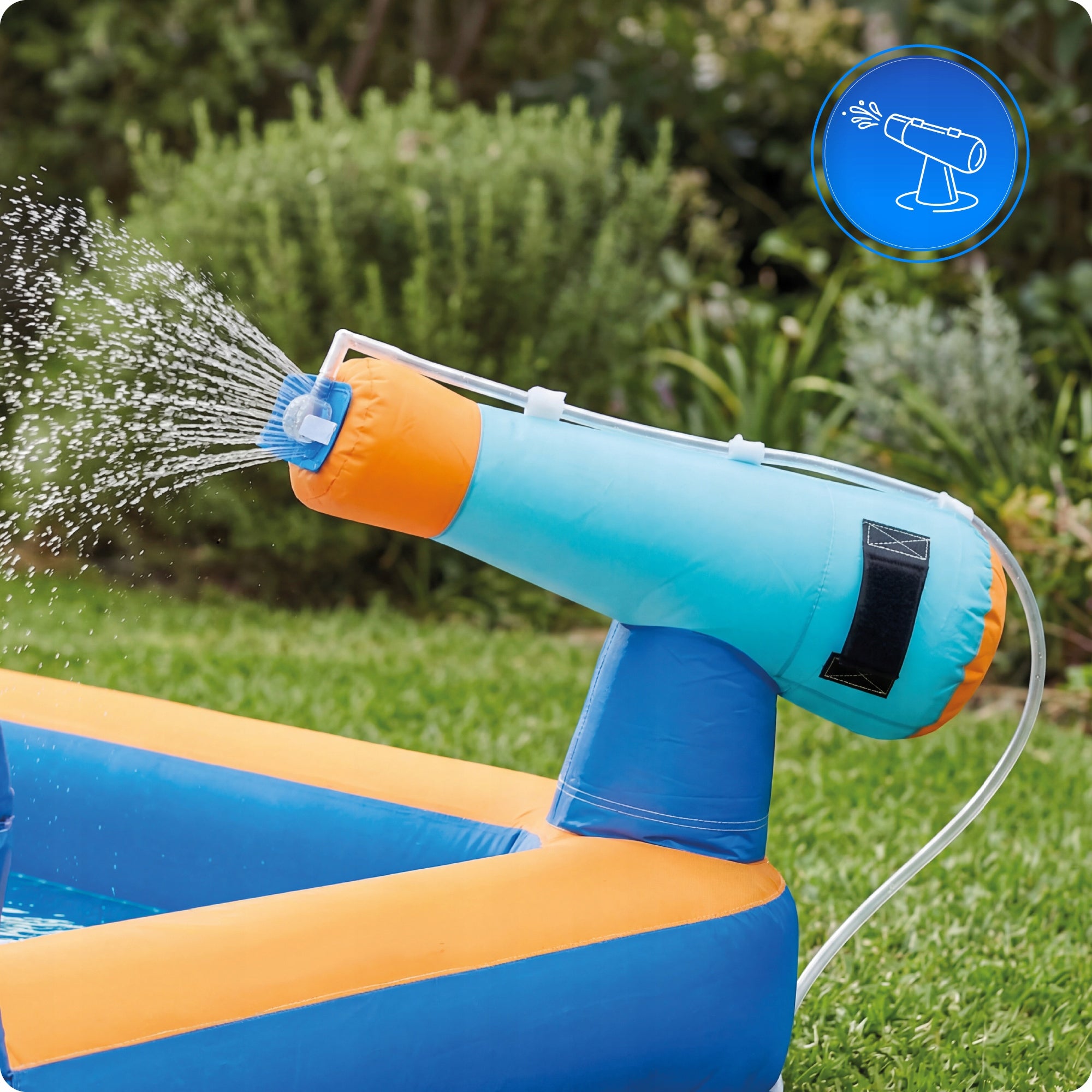 Inflatable for children square toys water slide castle basket blower Certificates and opinions CE EN 71