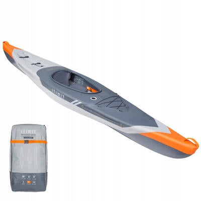 Inflatable kayak 1-person pneumatic Itiwit Strenfit X500 380cm DECATHLON