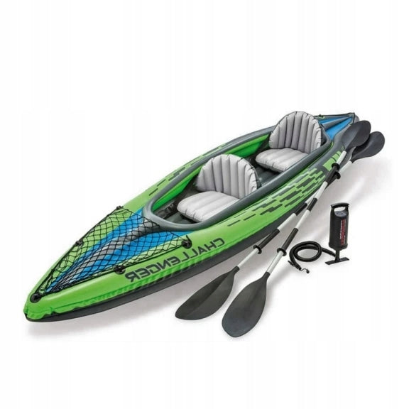 Inflatable kayak Challenger K2 for 2 people paddle pump cover INTEX 68306 Manufacturer code 68306