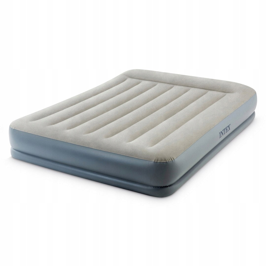 Inflatable mattress 203x152 cm for sleeping with double pump INTEX 64118 Manufacturer code 64118ND