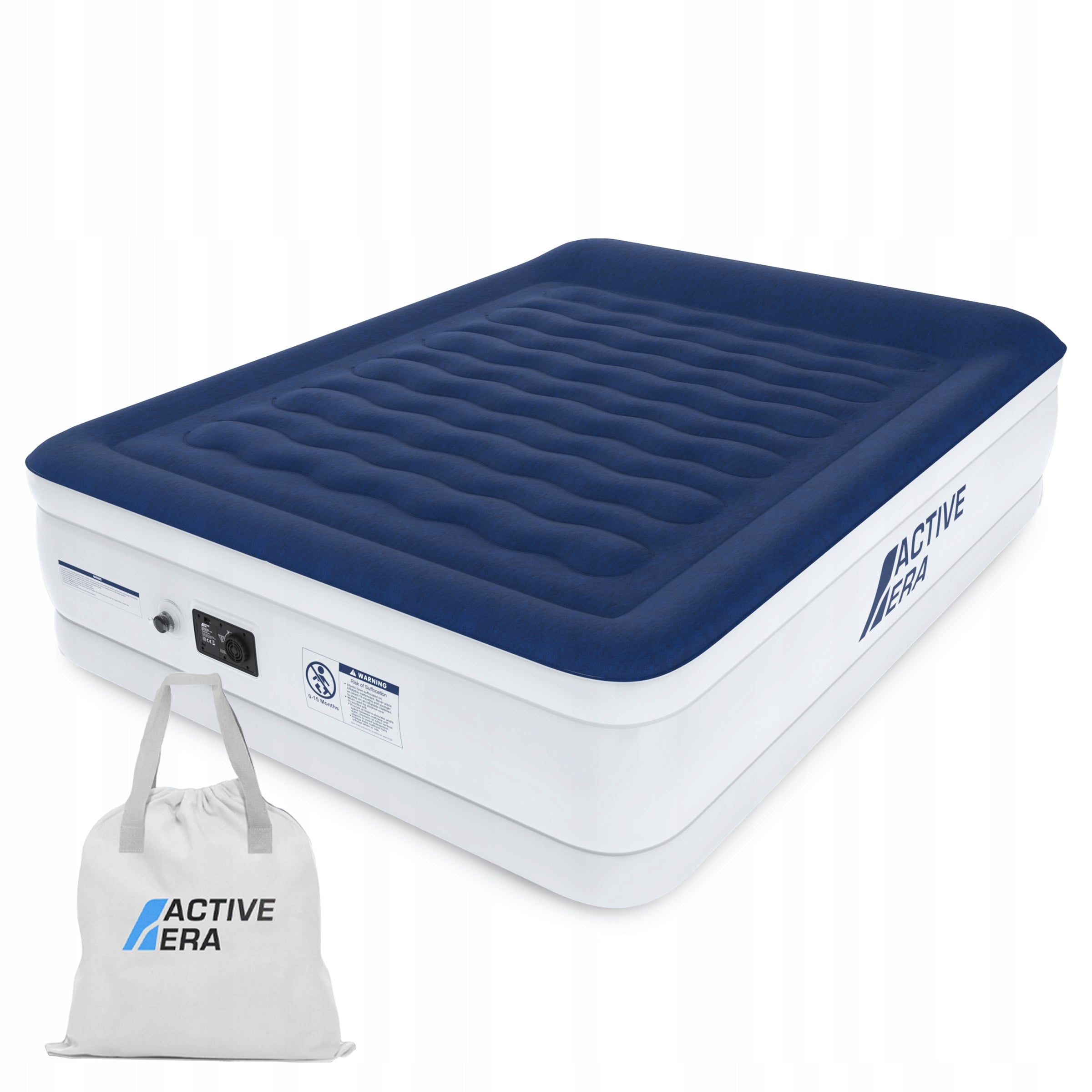 Inflatable mattress Active Era King Size 203x152x56cm electric pump