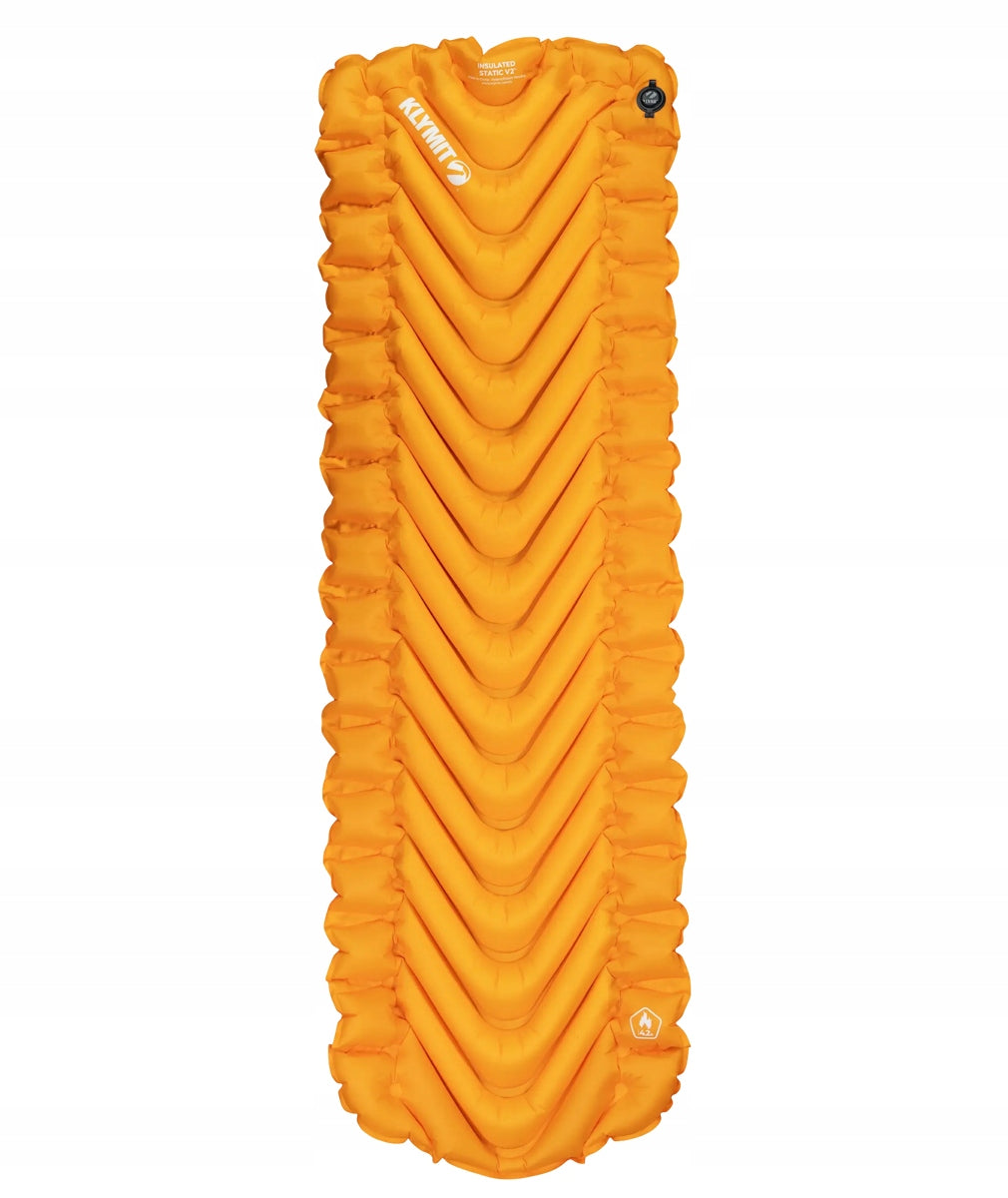 Inflatable mattress Klymit Insulated Static V2 safron