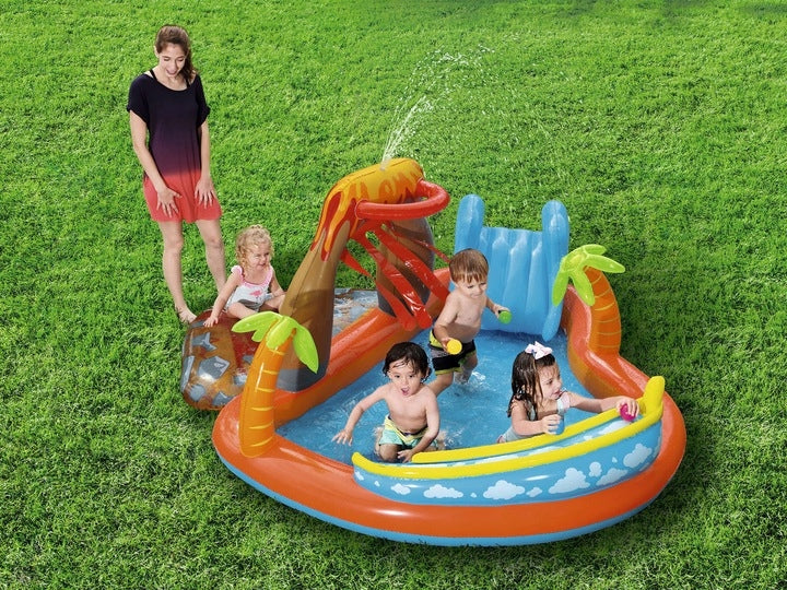 Inflatable playground Lava Lagoon 265 x 265 x 104 cm Bestway 53069 Manufacturer code 5906479700494