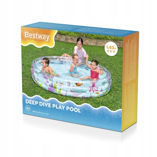 Inflatable pool 188x33cm BESTWAY 51005 Brand Bestway