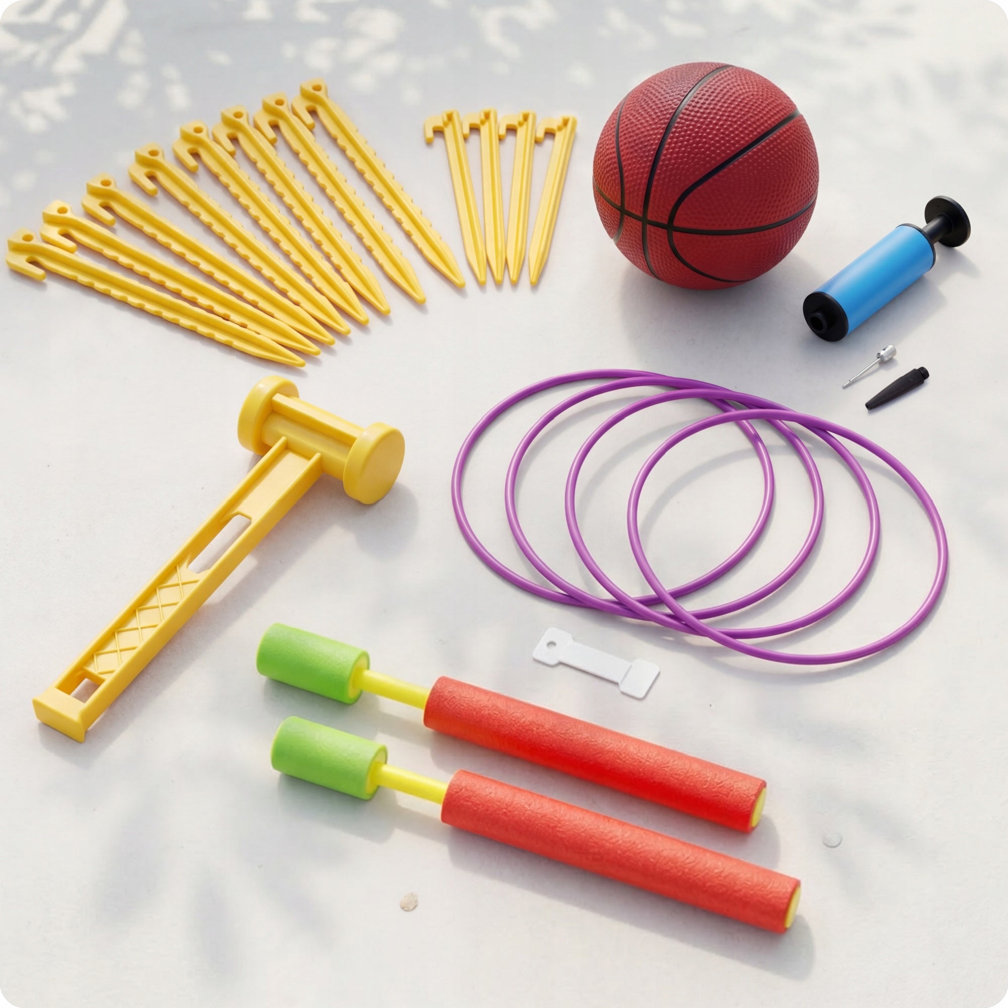 Inflatable square toys for children large castle basket blower slide set Product width 380 cm