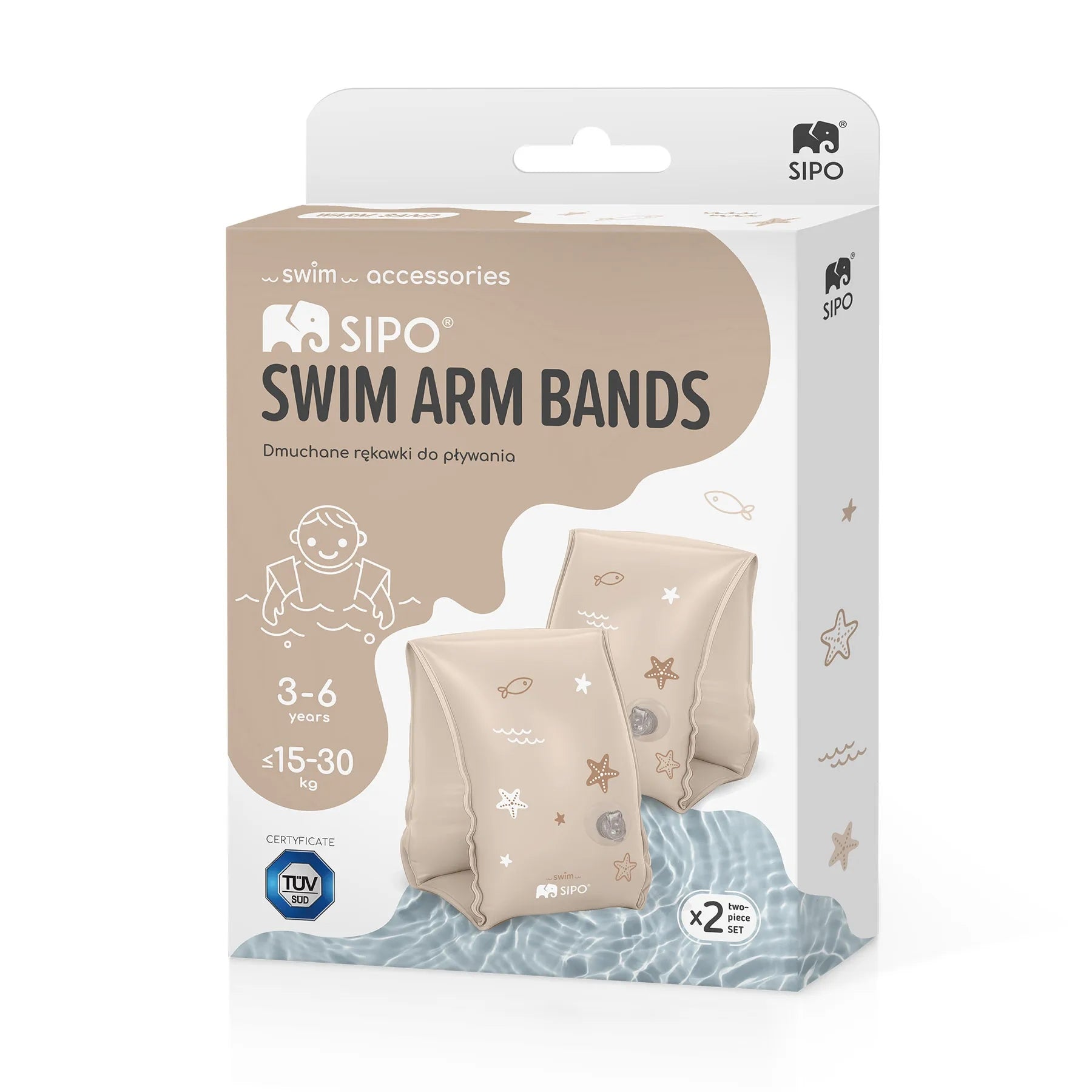 Inflatable swimming sleeves for children 3-6 years (15-30 kg) Model SWM302AF