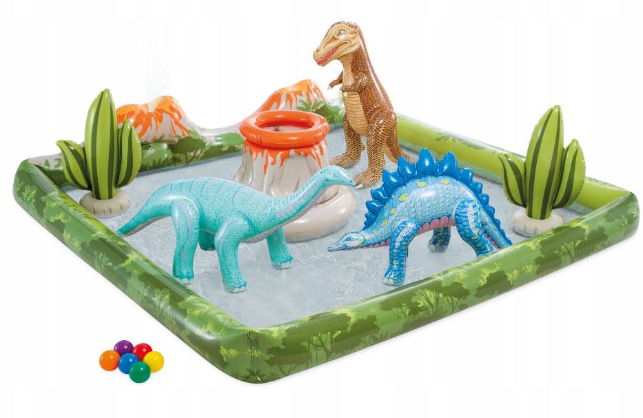 Inflatable water playground Jurassic Park Intex 56132 Brand Intex