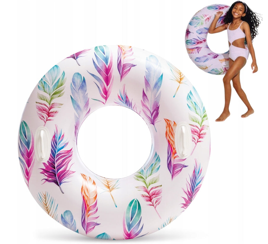 Inflatable wheel Intex for swimming with handles 97 cm beach for swimming pool Manufacturer code cc958263
