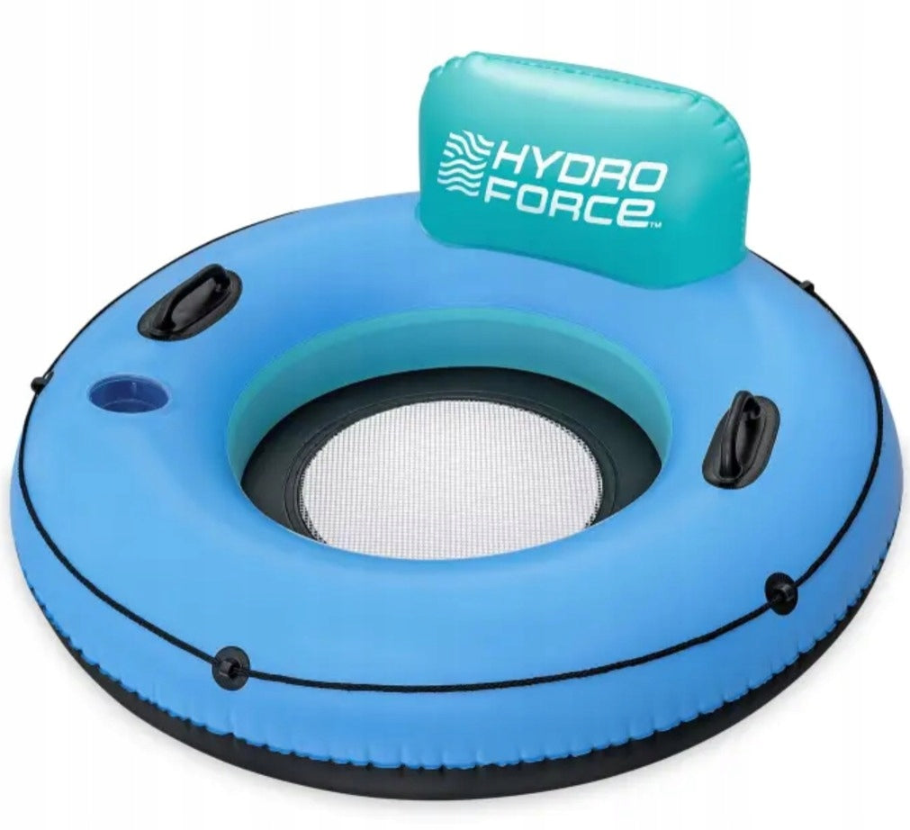 Inflatable wheel chair with backrest and handles for swimming pool Bestway 43108 Manufacturer code 43108