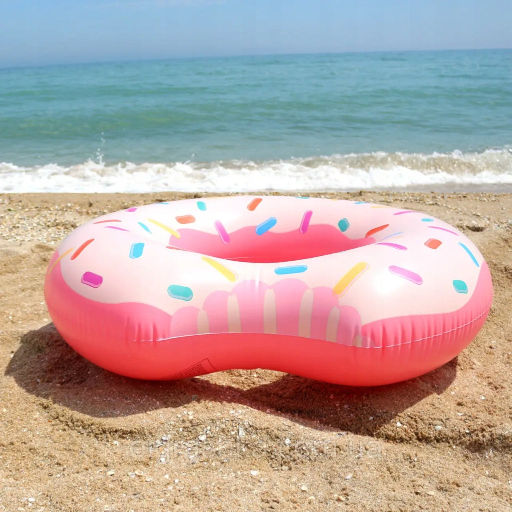 Inflatable wheel for swimming beach large for children 9+ Intex Donut 107CM Brand Intex