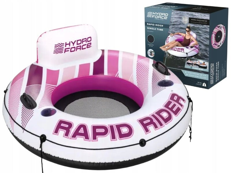 Inflatable wheel seat with handles for swimming Rapid Rider Bestway 43953
