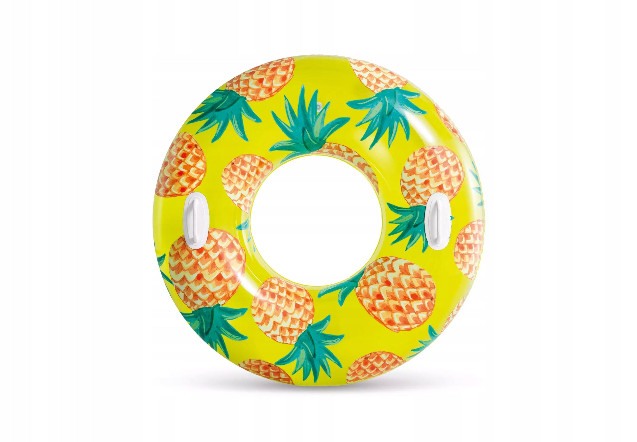 Inflatable wheel with handles 107cm Pineapple -56261 Intex