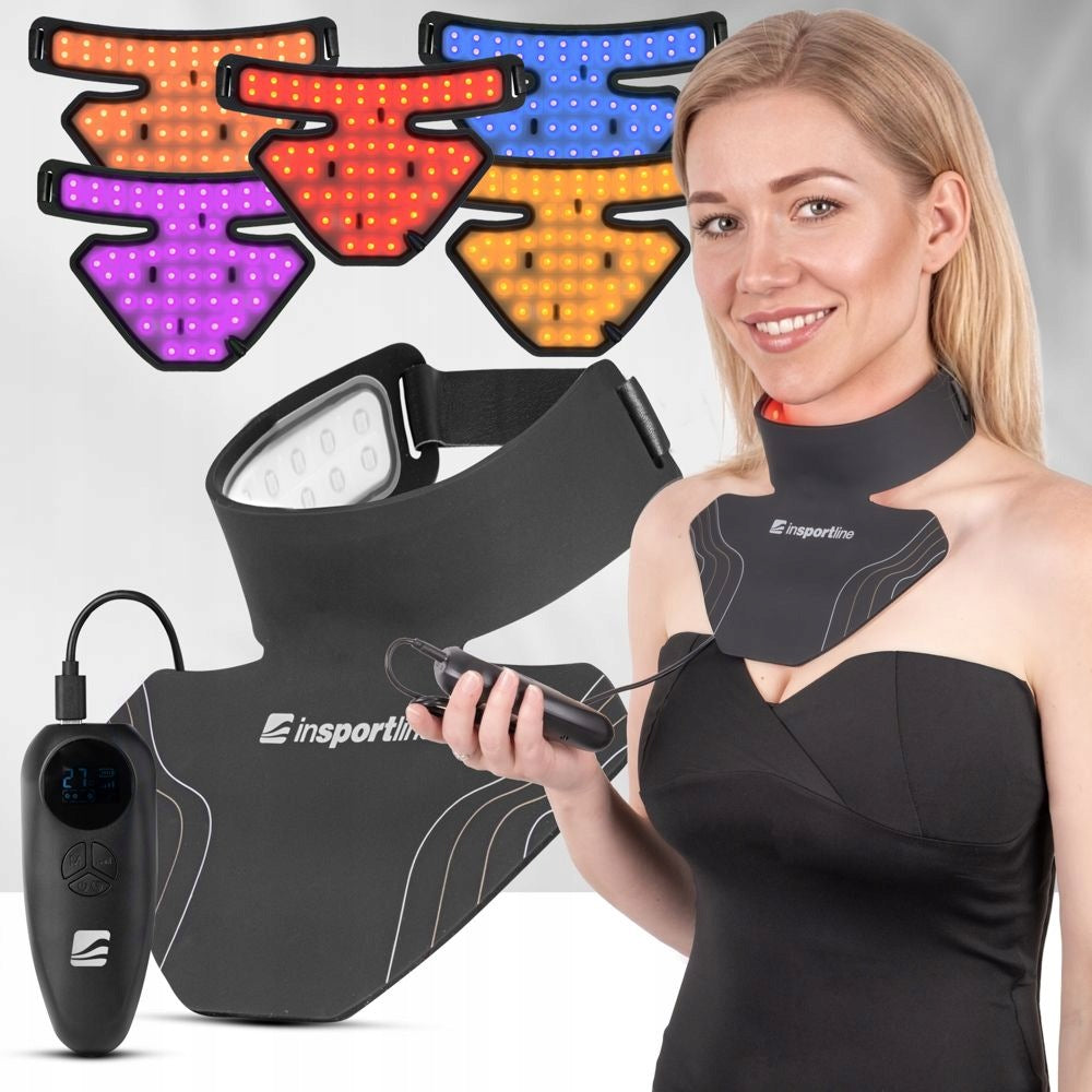 Infrared LED mask for neck and neckline inSPORTline Rademis Packaging status original