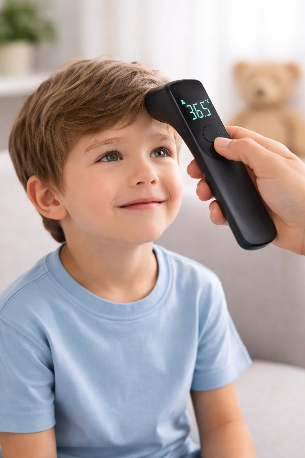 Infrared Non-Contact Electronic Thermometer for Kids and Adults Medical device no